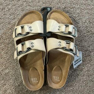 Brand new sandals with tags. Time and Tru size 9
